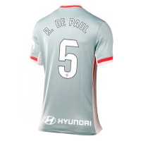 Camisa de time de futebol Atletico Madrid Rodrigo De Paul #5 Replicas 2º Equipamento Feminina 2024-25 Manga Curta